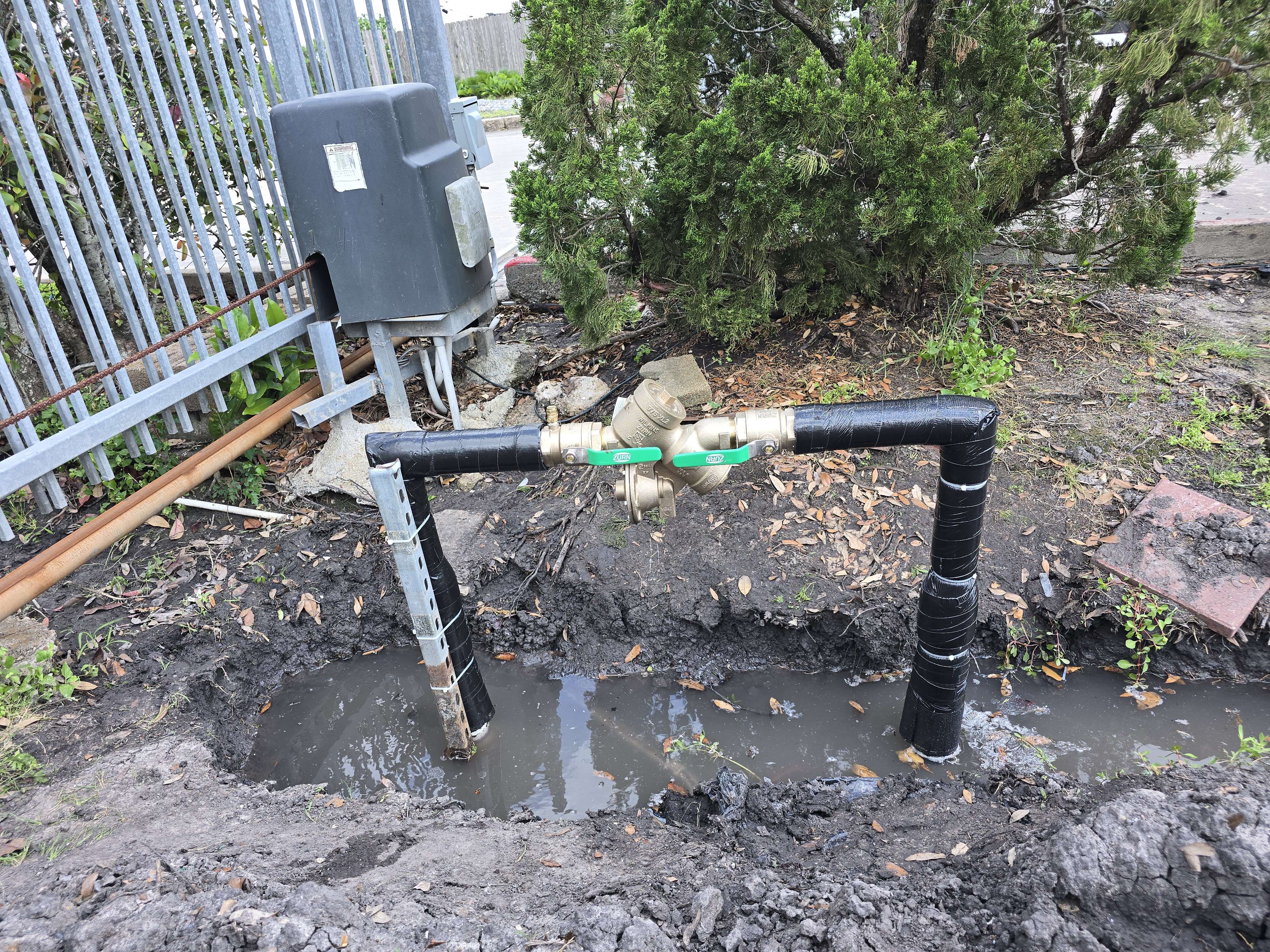 Water heater, April 30